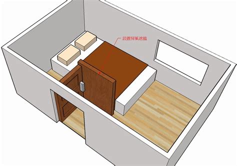 臥室門對臥室門化解